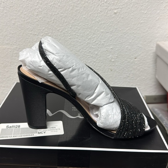 SHAYA2 VINTAGE BLACK-FINE GLITTER WITH CRYSTALS - Picture 5 of 6